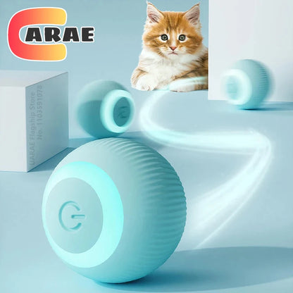 Automatic Rolling Interactive Cat Ball - Smart Electric Toy for Engaging Playtime