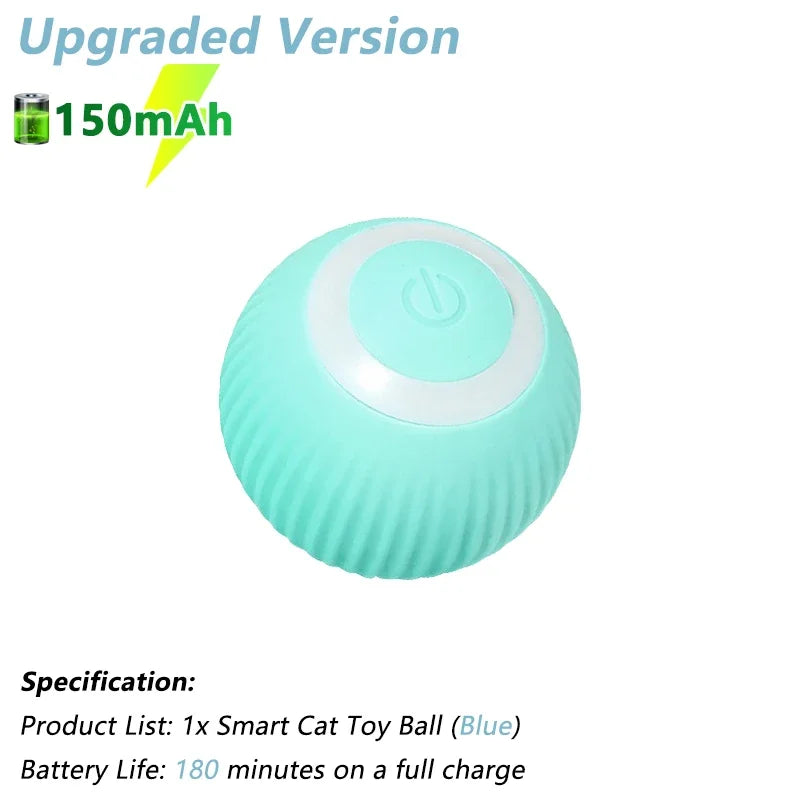 Automatic Rolling Interactive Cat Ball - Smart Electric Toy for Engaging Playtime