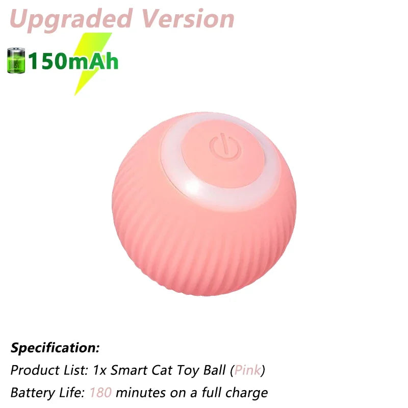 Automatic Rolling Interactive Cat Ball - Smart Electric Toy for Engaging Playtime